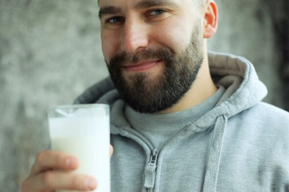 Trinken Sie Milch, um die Potenz zu steigern